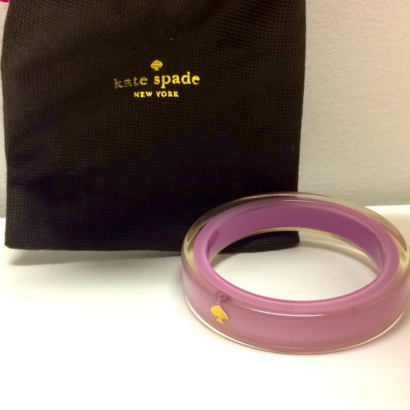 KATE SPADE ♠️ | Purple Bangle Bracelet + Dustbag